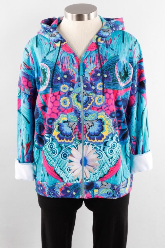 Oversized Sweatshirt - Turquoise