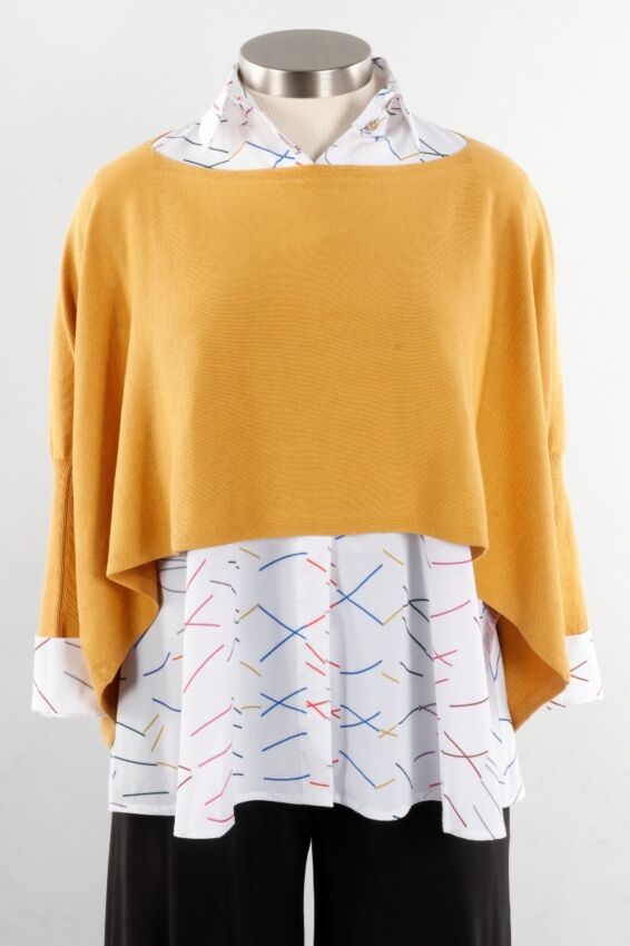 2 Way Sweater - Maize