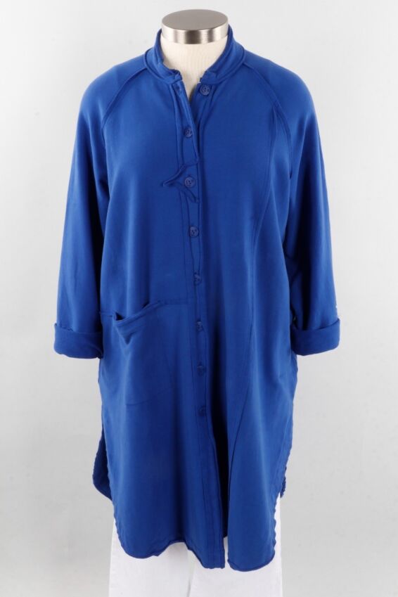 Raglan Sleeve Jacket - Blue