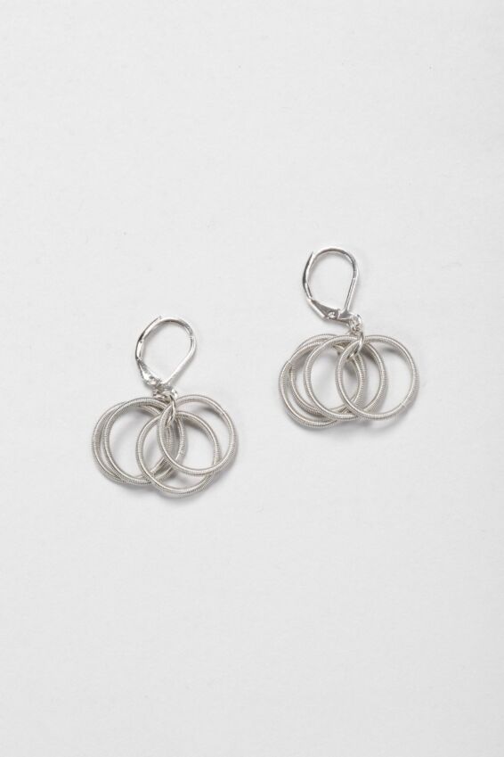 Multi Loop Earring - Silver