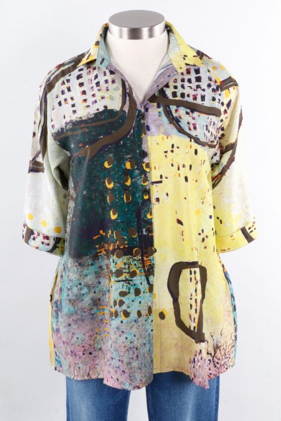 Button Shirt - Spots & Dots