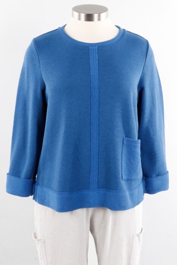 Reverse Trim Pullover - Eclipse
