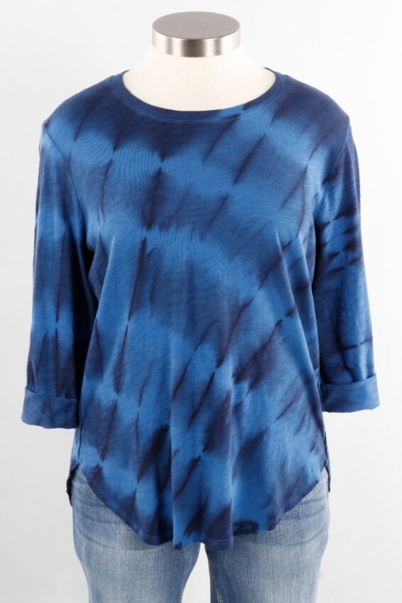 High Lo Tee - Eclipse Tie Dye