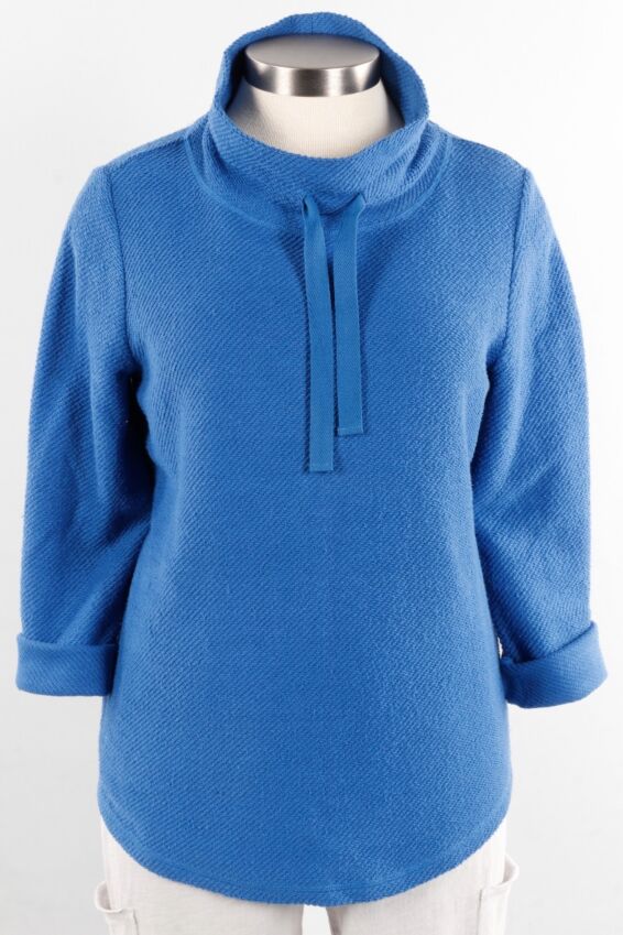 Cozy Drawstring Pullover - Eclipse