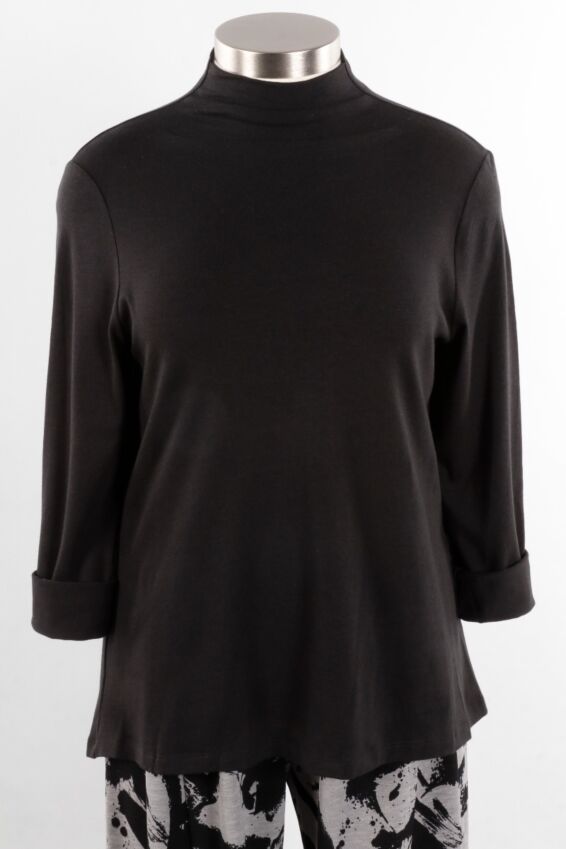 Bethany Top Plus - Black
