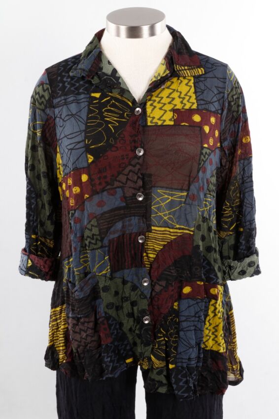 Esther Shirt Plus - Patch Mesh