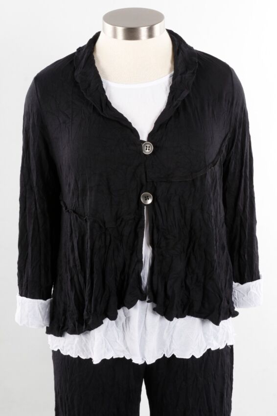 Emberlynn Jacket Plus - Black