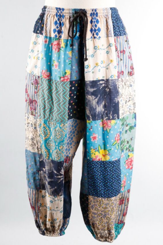 Patchwork Pant - Blues #3
