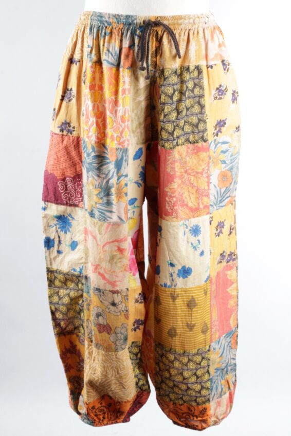 Patchwork Dreams Pant - Golds #4