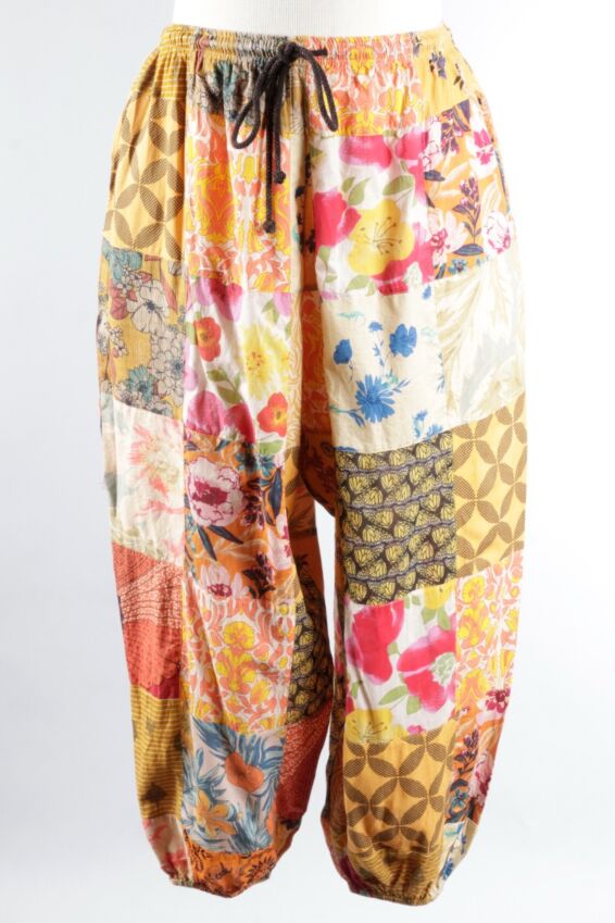 Patchwork Dreams Pant - Golds #2