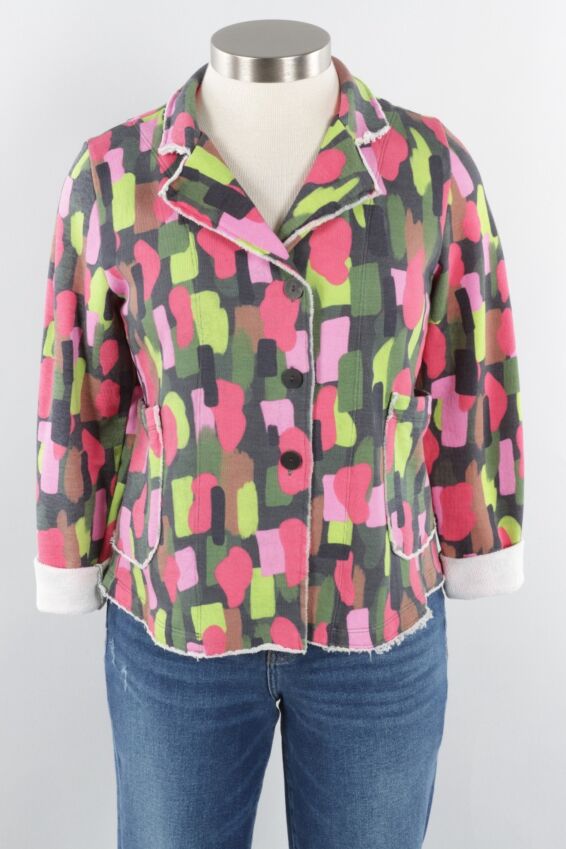 Button Jacket - Confetti Splash