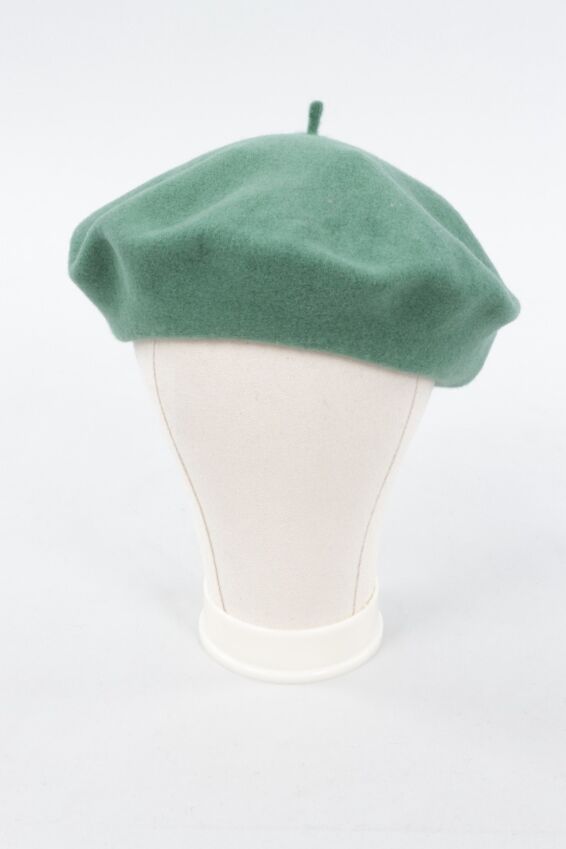 Classic Basque Beret - Juniper