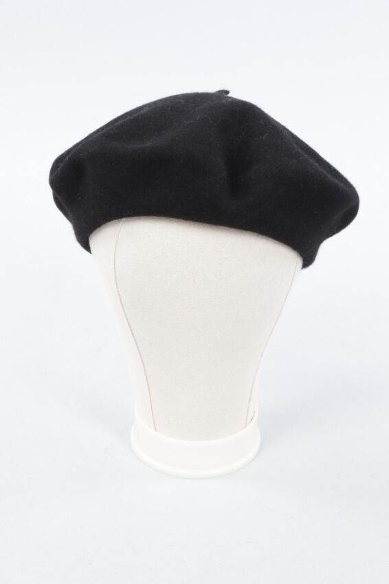 Classic Basque Beret - Black