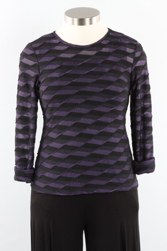Mika Tee - Checkerboard Mesh