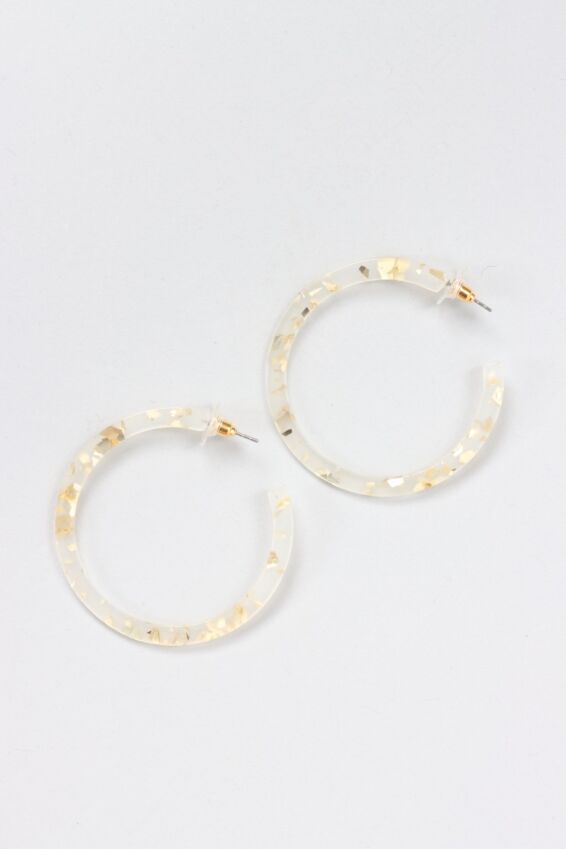 Cameron Hoop - Gold Flake