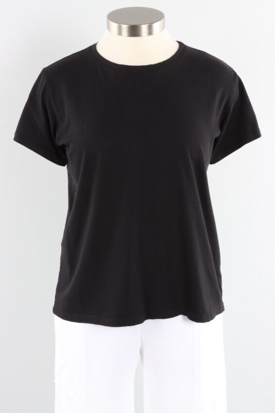 Short Sleeve Tee Plus - Black