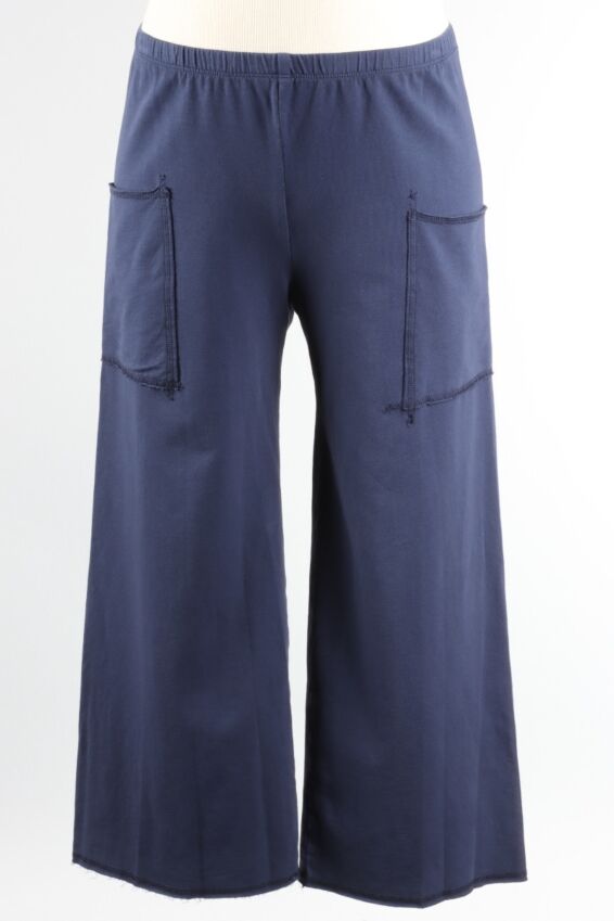 Patch Pocket Crop Pant Plus - Nightfall