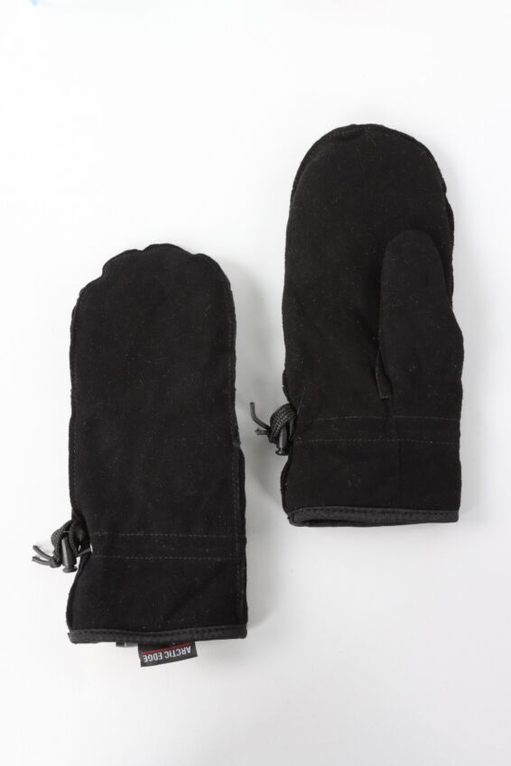 Suede Mitten - Black