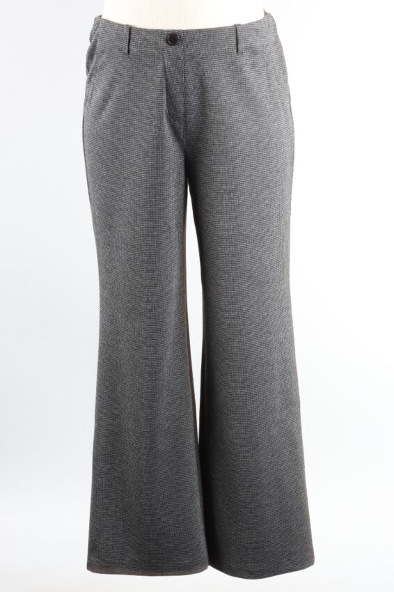 Micro Check Pant - Charcoal