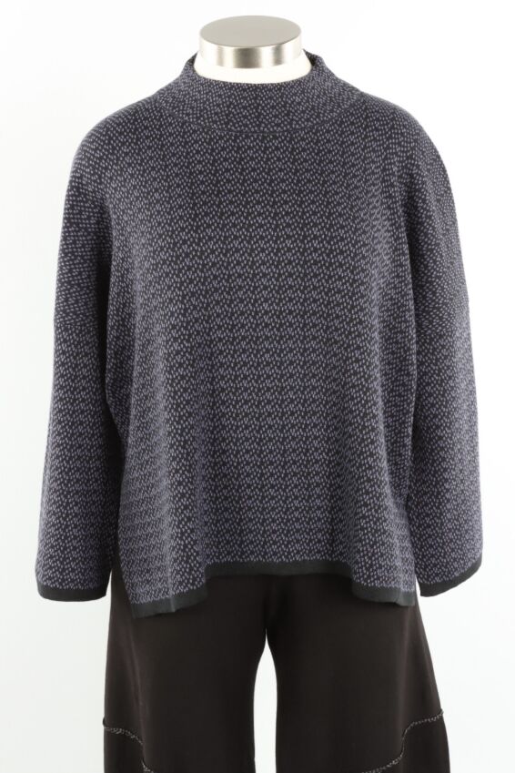 Roxy Sweater - Lavender & Black