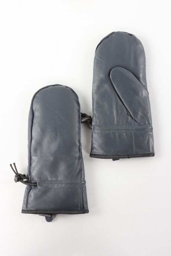 Leather Glitten - Navy