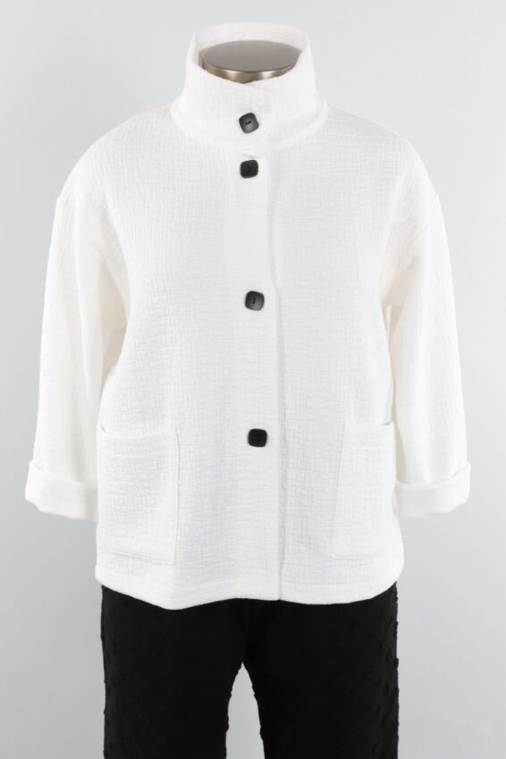 Short Jacket Plus - White