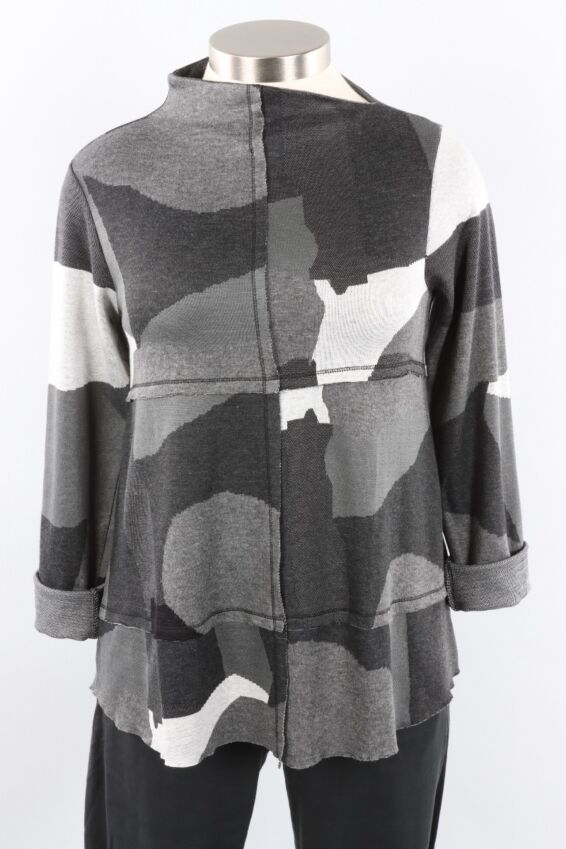 Mod Patchwork Top - Clouds