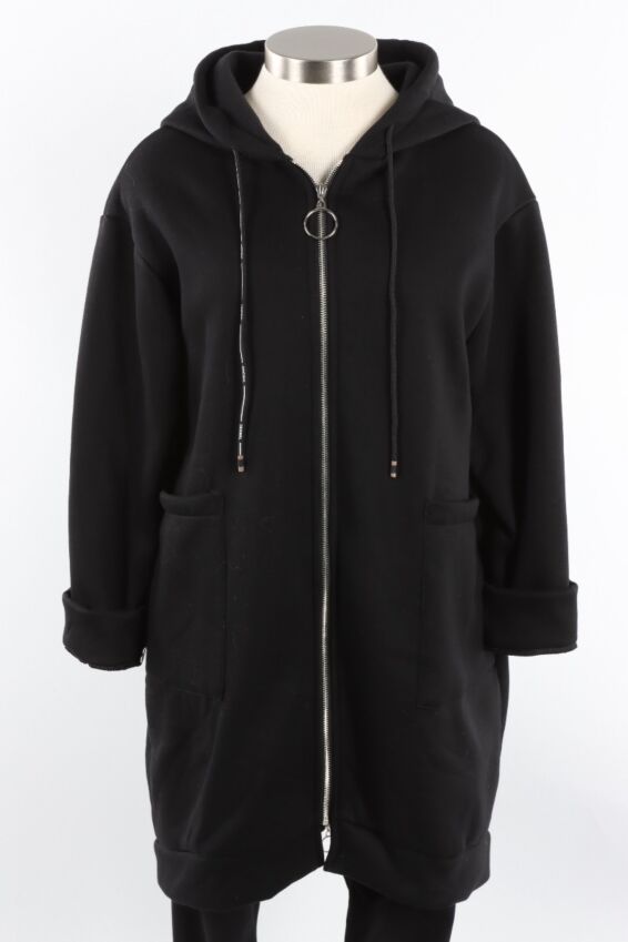 Back Zip Jacket - Black