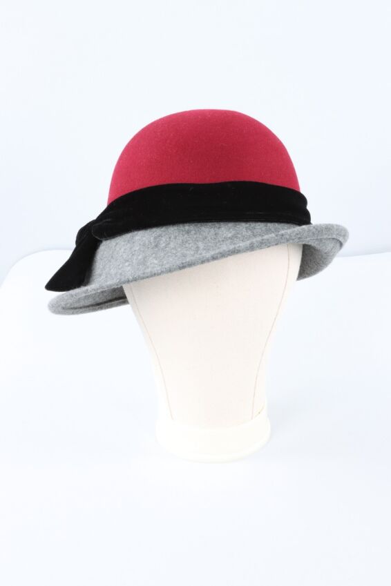 Zamir Hat - Wine & Grey