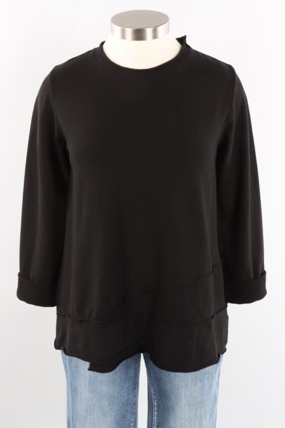 Patch Swing Top - Black