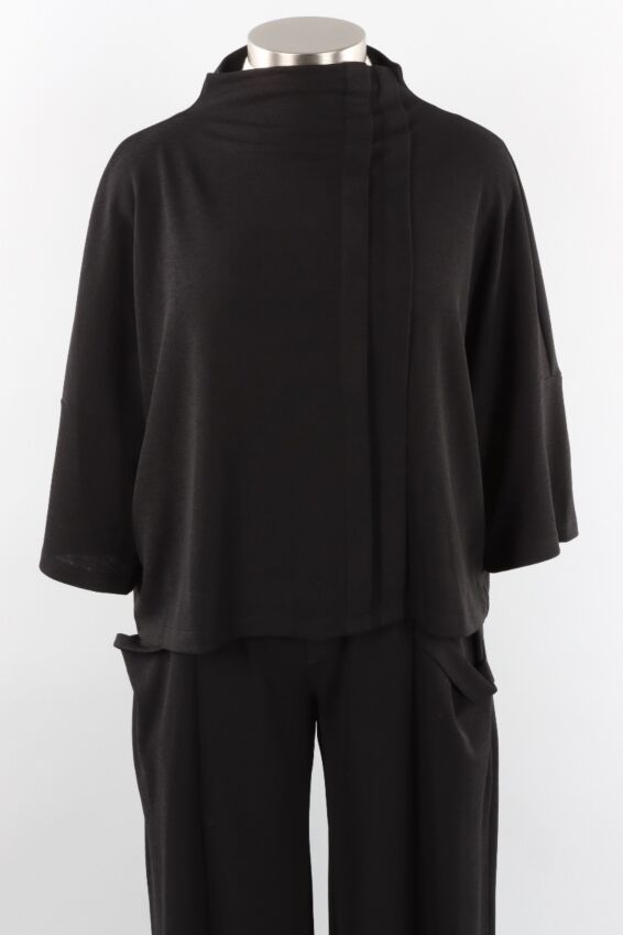 Kathy Top Plus - Black