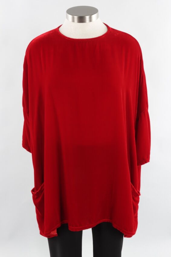 Osize Pullover - Holiday Velvet