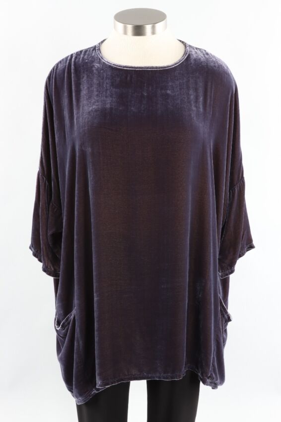 Osize Pullover - Nugrey Velvet
