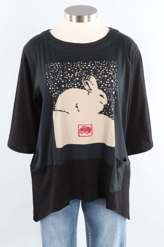 Novelty Tee - Snow Bunny
