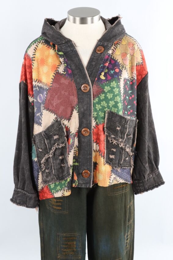 Patchwork Jacket - Golden Mix