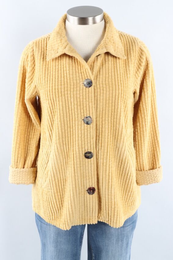 Chenille Jacket - Maize