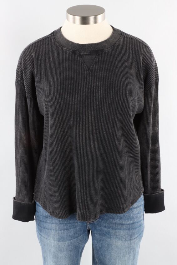 Crew Pullover - Black