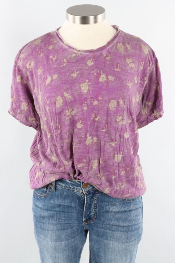 Nectar Floral Tee - Agate