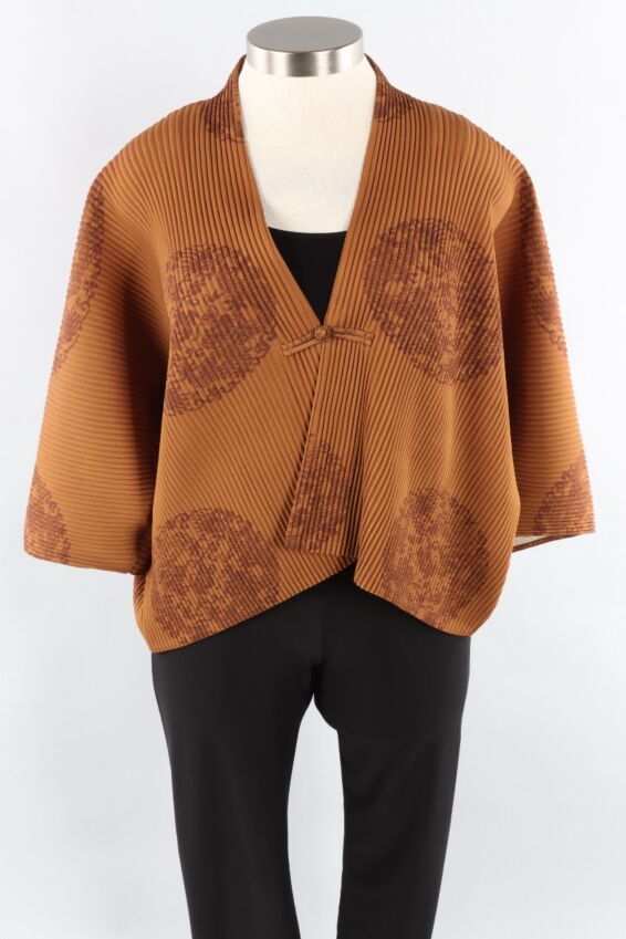 Mandarin Jacket - Copper