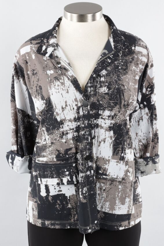 Tech Jacket - Marble