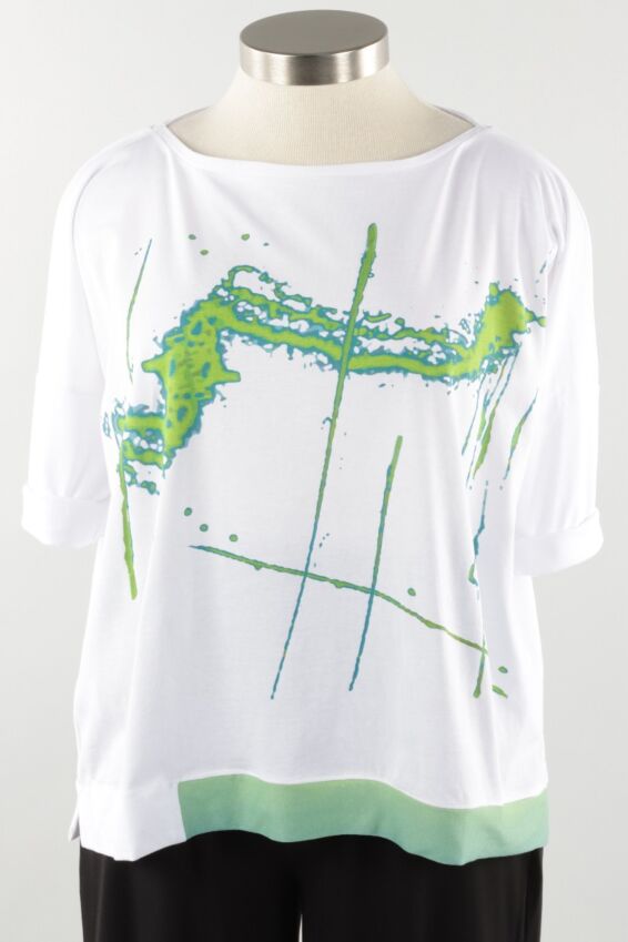 Boxy Tee - Lagoon