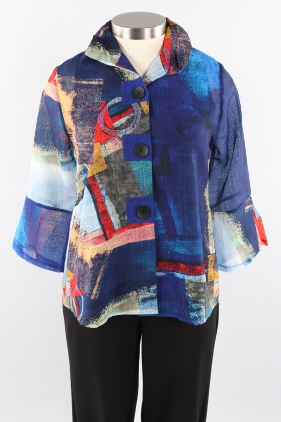 Patch Jacket - Multi-Color