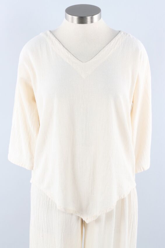 Lynn Top - Bone
