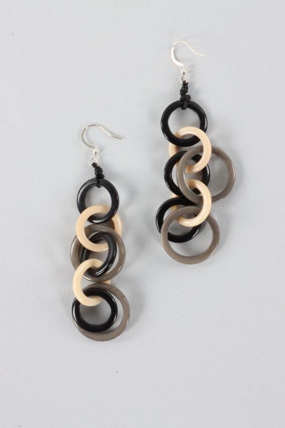 Olivia Earring - Onyx Combo