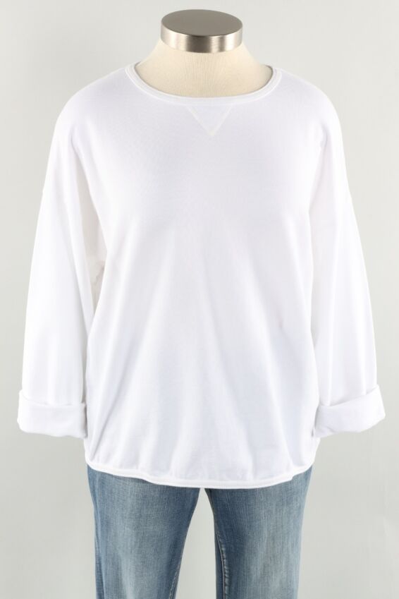 Oversize Sweatshirt - White