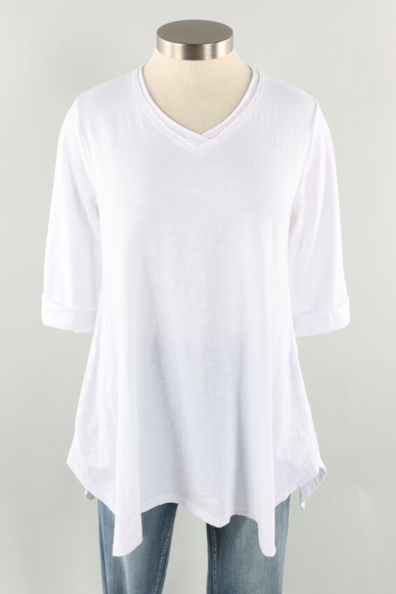 A-Line Tunic Plus - White