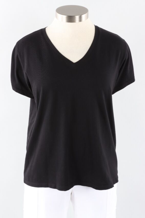 Relax V Tee Plus - Black