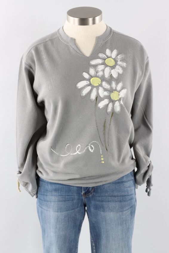 Tie Pullover - Grey Dandy