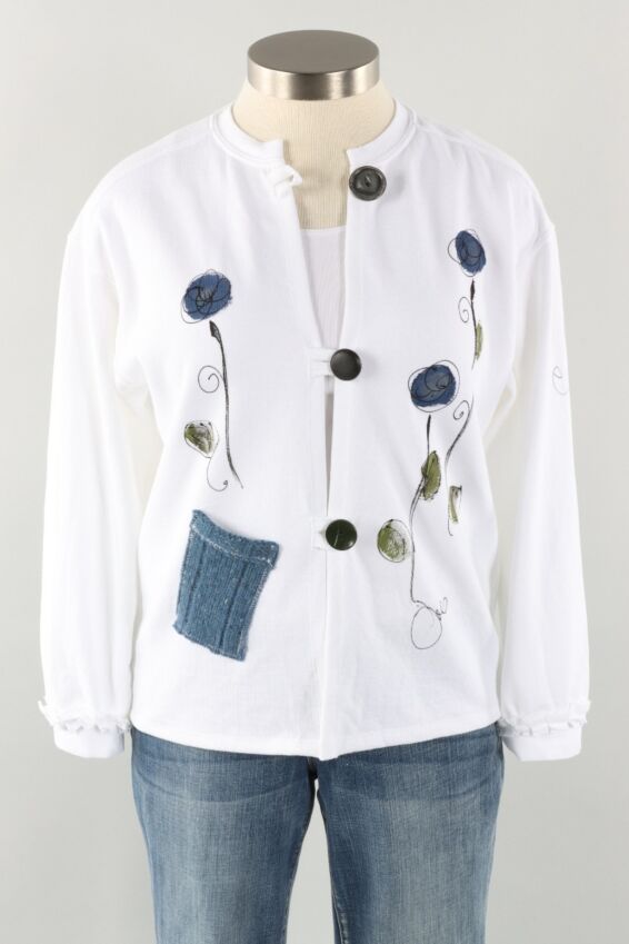 Gloria Cardigan - White