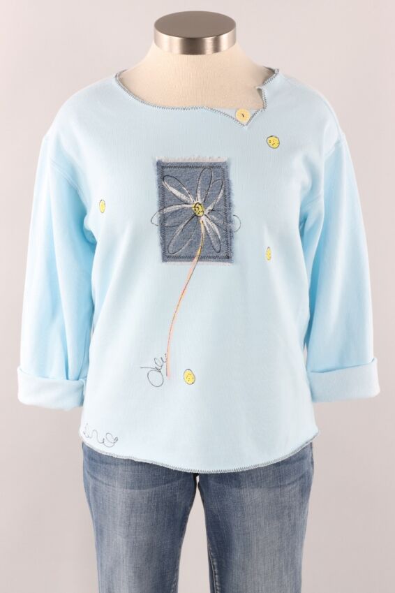 Lotus Pullover Plus - Chambray